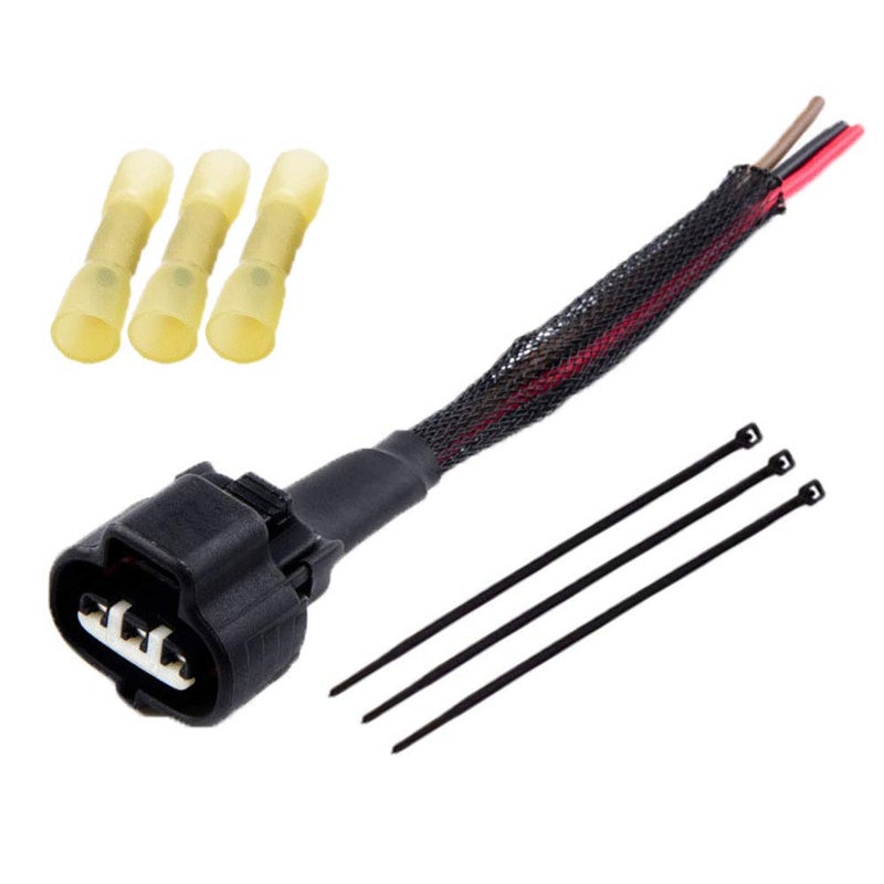 LIZAPUS Compatible with Polaris Ranger 800 500 TPS Throttle Position Sensor Pigtail Harness 2878498A - Image 1